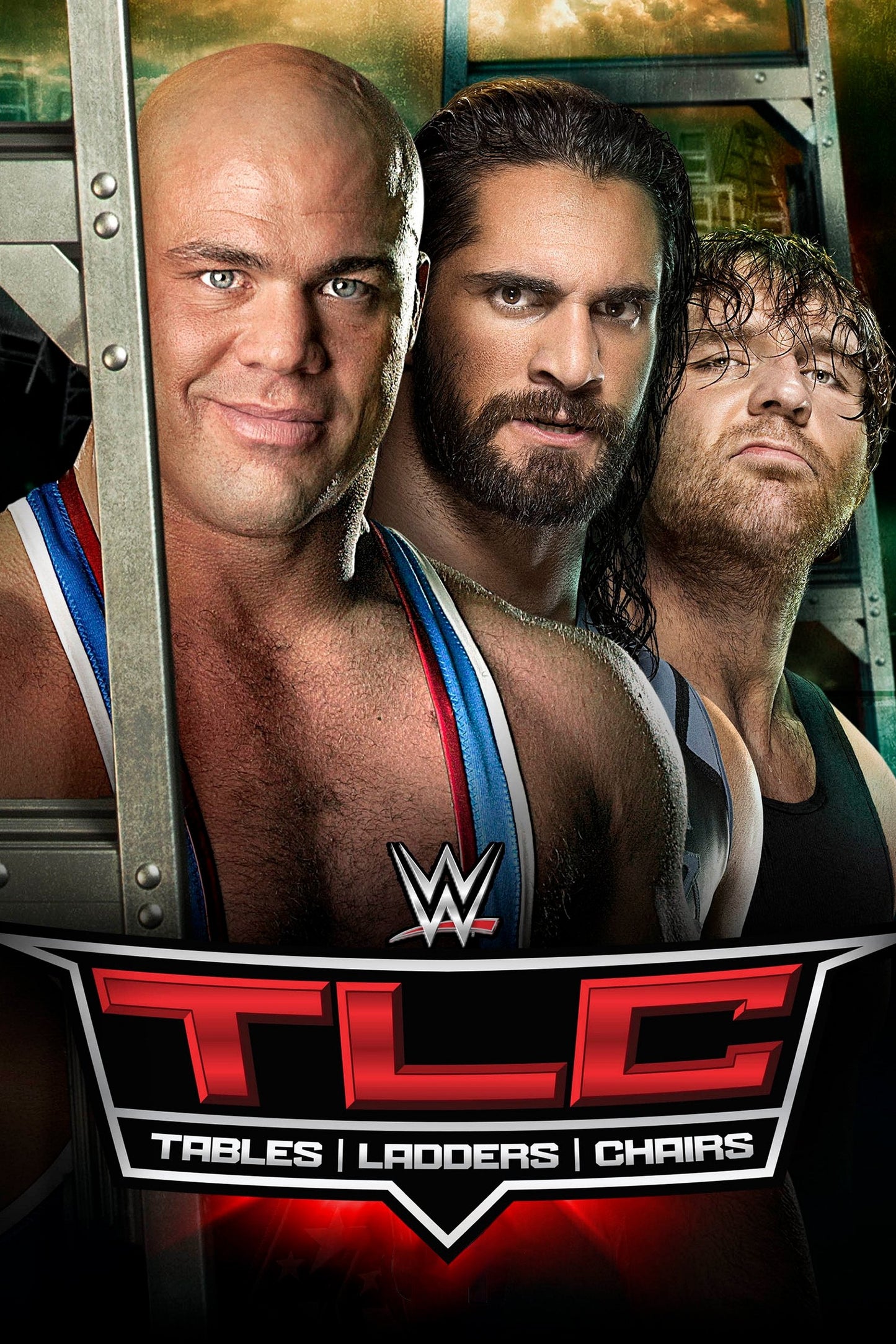 WWE Tlc Tables Ladders & Chairs 2017 Keychain