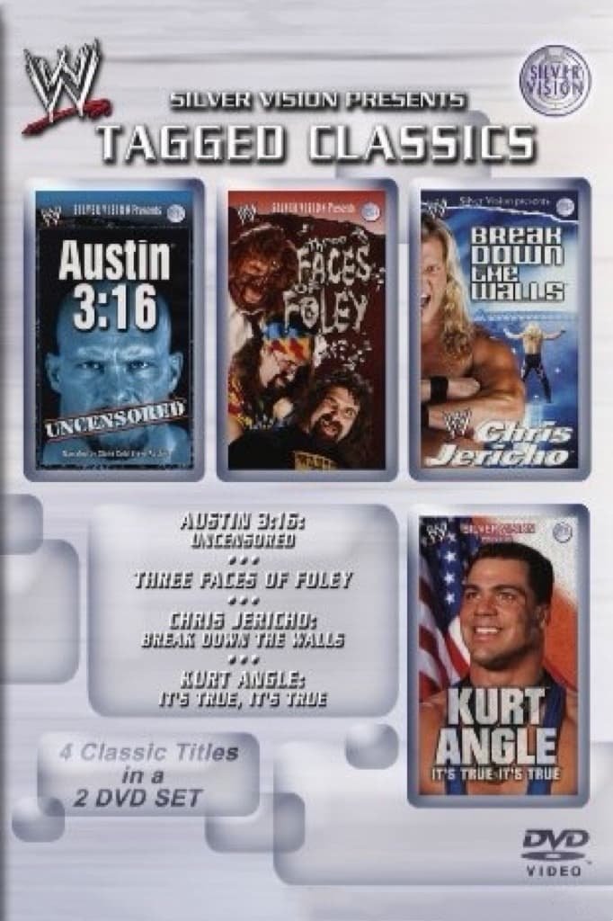 WWE Tagged Classics Austin 316 Uncensored Three Faces Of Foley Chris Jericho Keychain