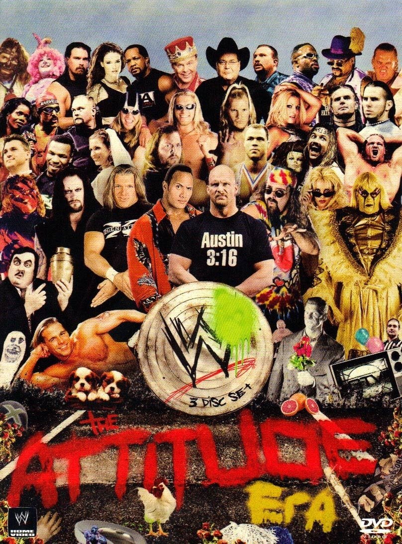 WWE The Attitude Era Keychain