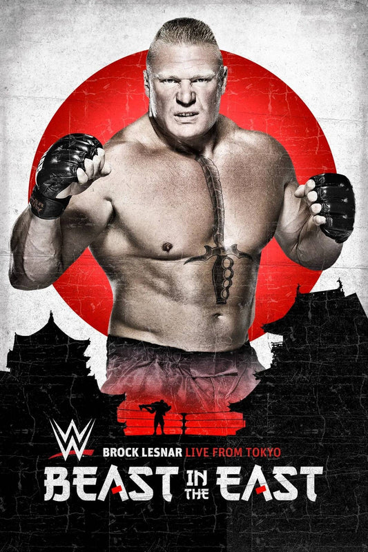 WWE The Beast In The East Keychain
