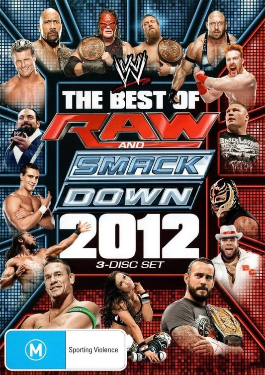 WWE The Best Of Raw & Smackdown 2012, Volume 1 Magnet