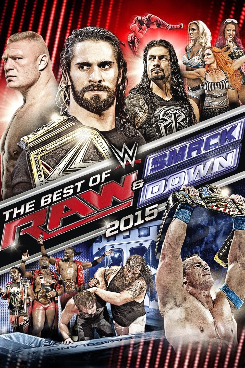 WWE The Best Of Raw & Smackdown 2015 Keychain