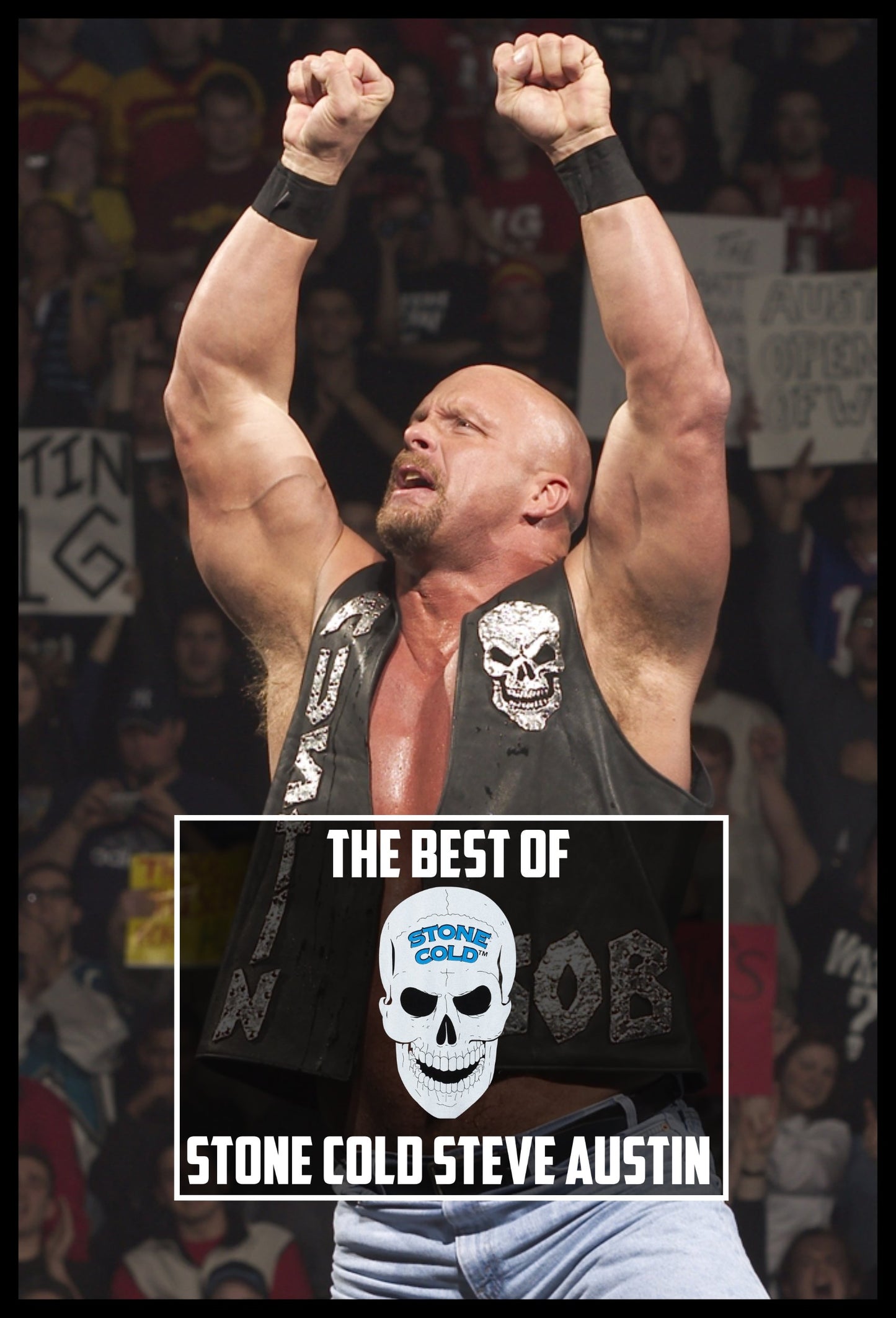 WWE The Best Of Stone Cold Steve Austin Keychain