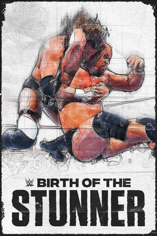 WWE The Birth Of The Stunner Keychain