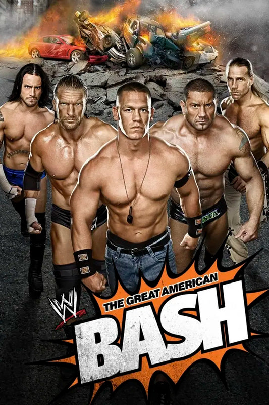 WWE The Great American Bash 2008 Keychain