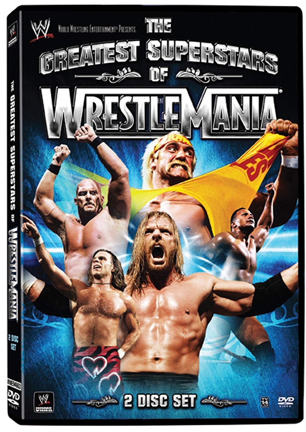 WWE The Greatest Superstars Of Wrestlemania Keychain