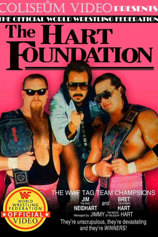 WWE The Hart Foundation Keychain