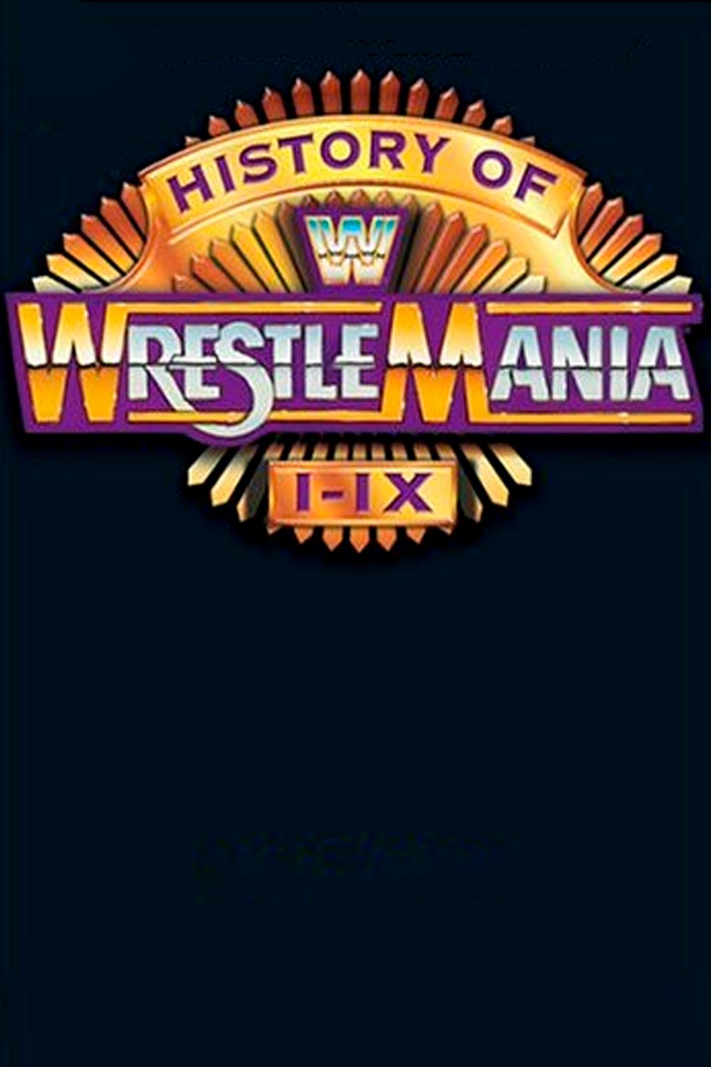 WWE The History Of Wrestlemania I Ix Keychain