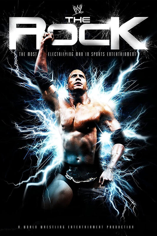 WWE The Rock The Most Electrifying Man In Sports Entertainment Magnet
