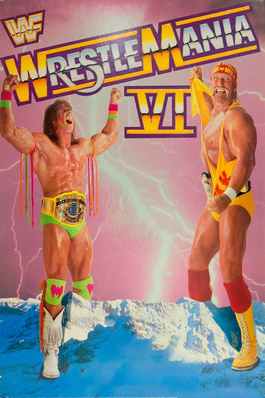WWE The Ultimate Challenge Special The March To Wrestlemania Vi Keychain