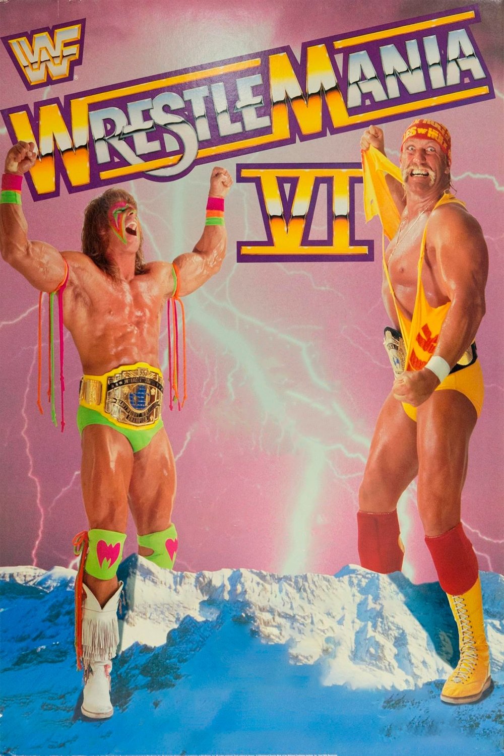 WWE The Ultimate Challenge Special The March To Wrestlemania Vi Jigsaw Puzzle
