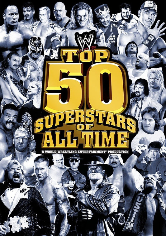 WWE Top 50 Superstars Of All Time Keychain