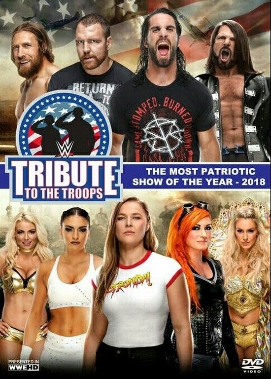WWE Tribute To The Troops 2018 Keychain