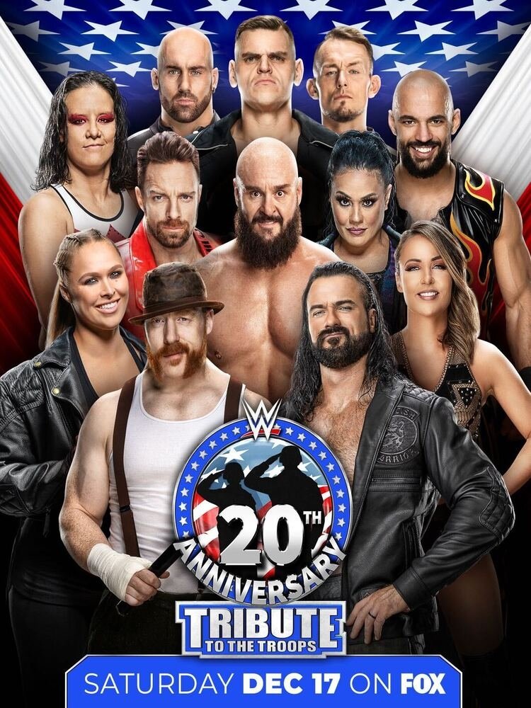 WWE Tribute To The Troops 2022 Magnet