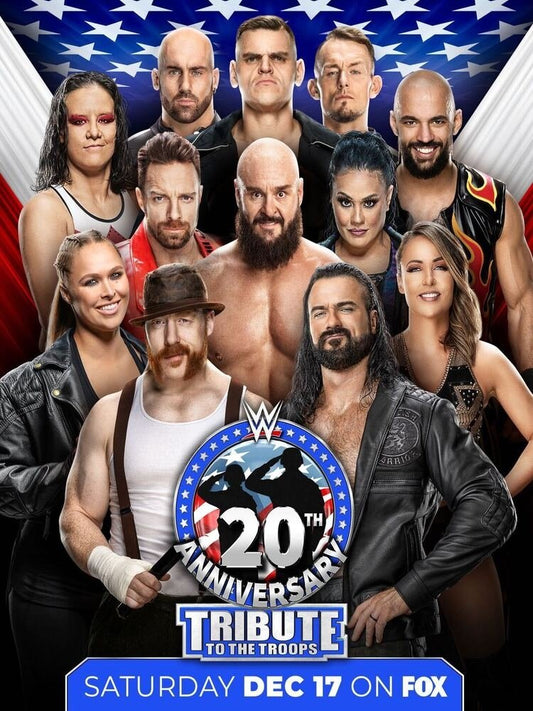 WWE Tribute To The Troops 2022 Keychain