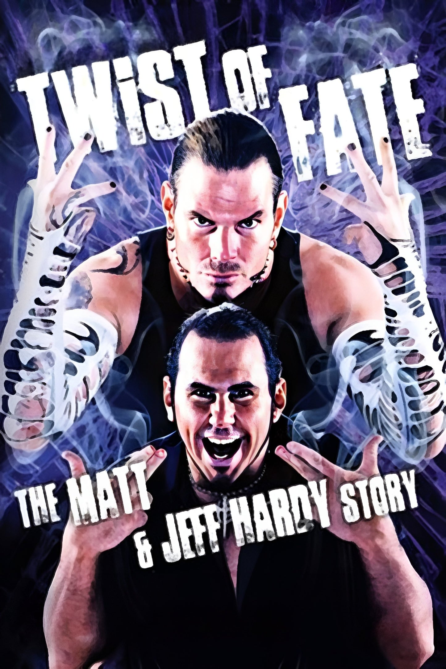 WWE Twist Of Fate The Jeff Hardy Story Keychain