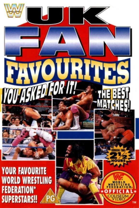 WWE U.K. Fan Favourites Keychain