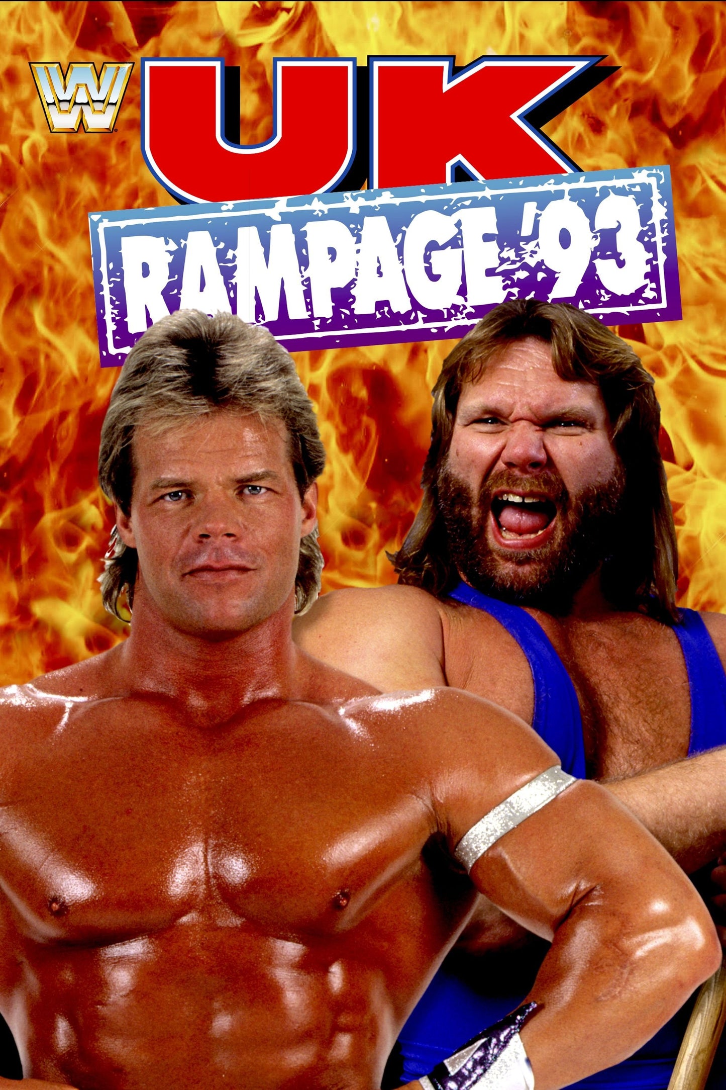 WWE U.K. Rampage 1993 Keychain