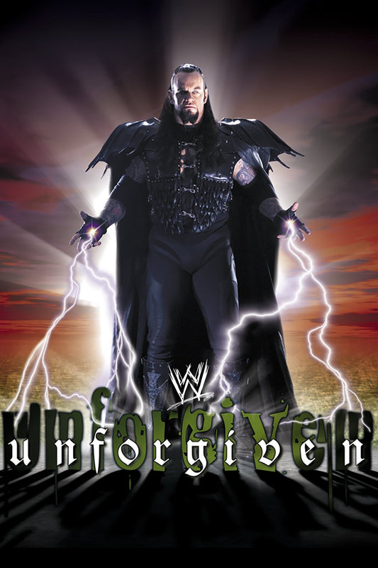 WWE Unforgiven 1999 Poster Print