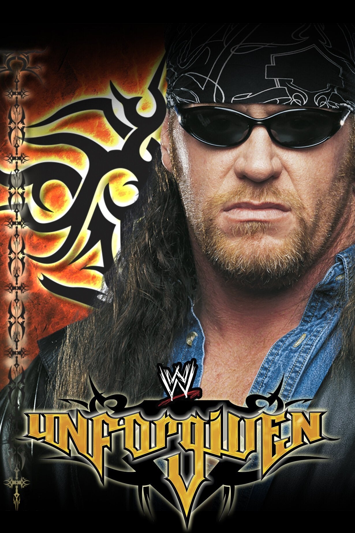 WWE Unforgiven 2000 Keychain