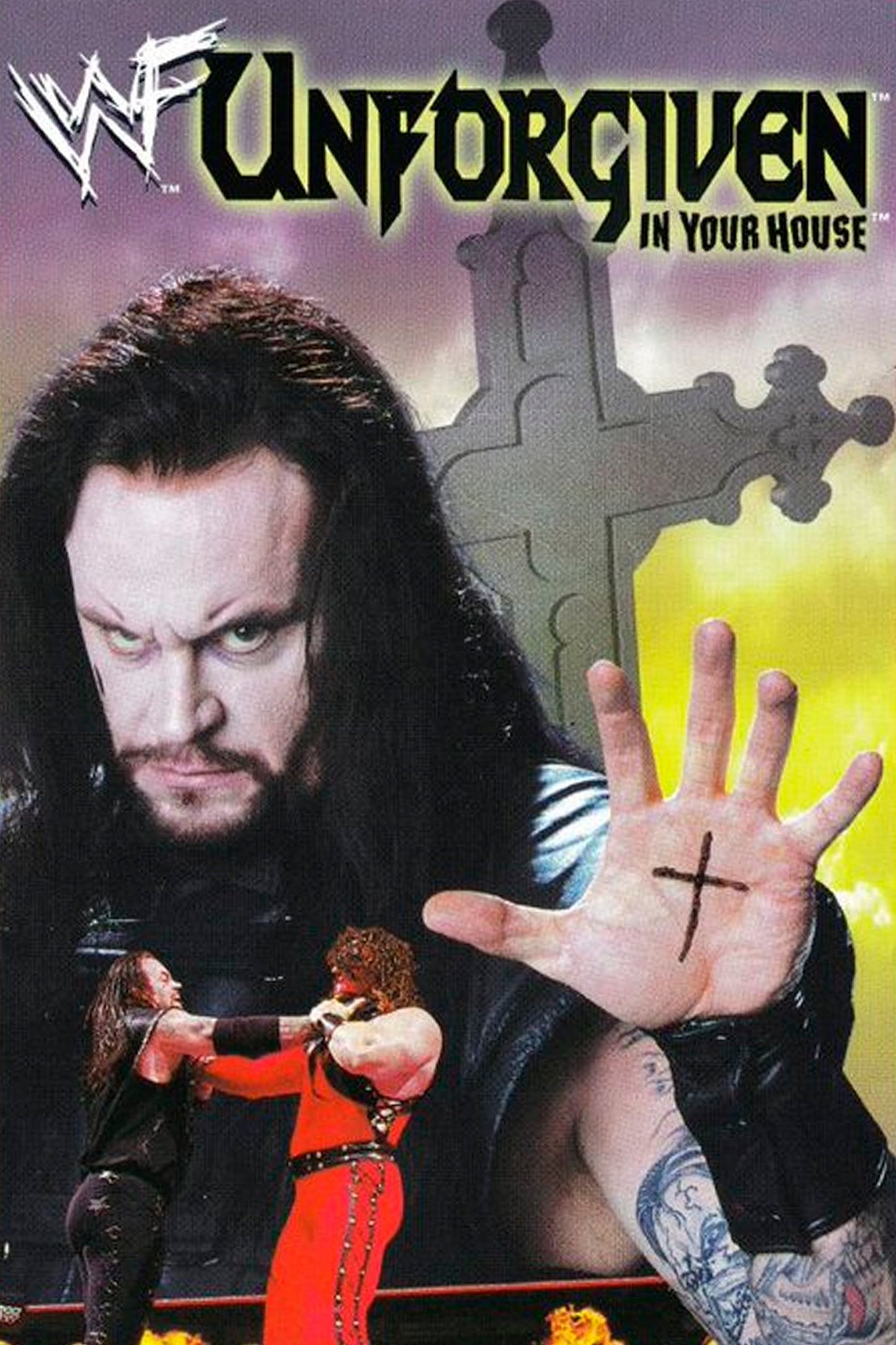 WWE Unforgiven In Your House Keychain