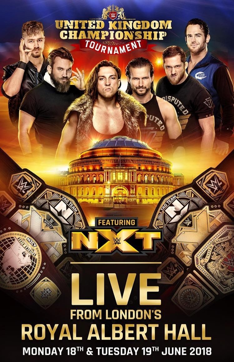 WWE United Kingdom Championship Tournament (2018) Day One Jigsaw Puzzle