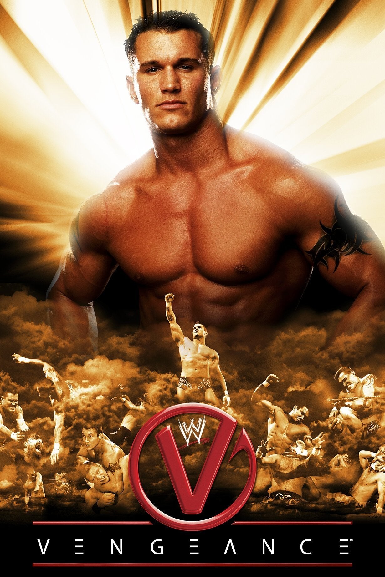 WWE Vengeance 2004 Keychain
