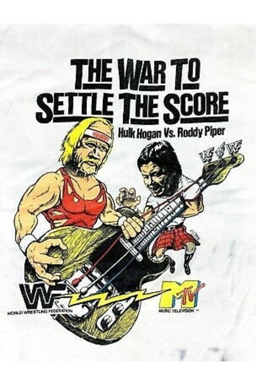 WWE War To Settle The Score Poster Print