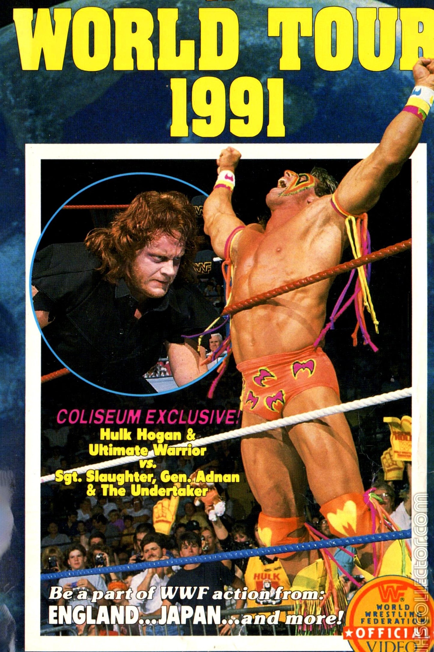 WWE World Tour 1991 Poster Print