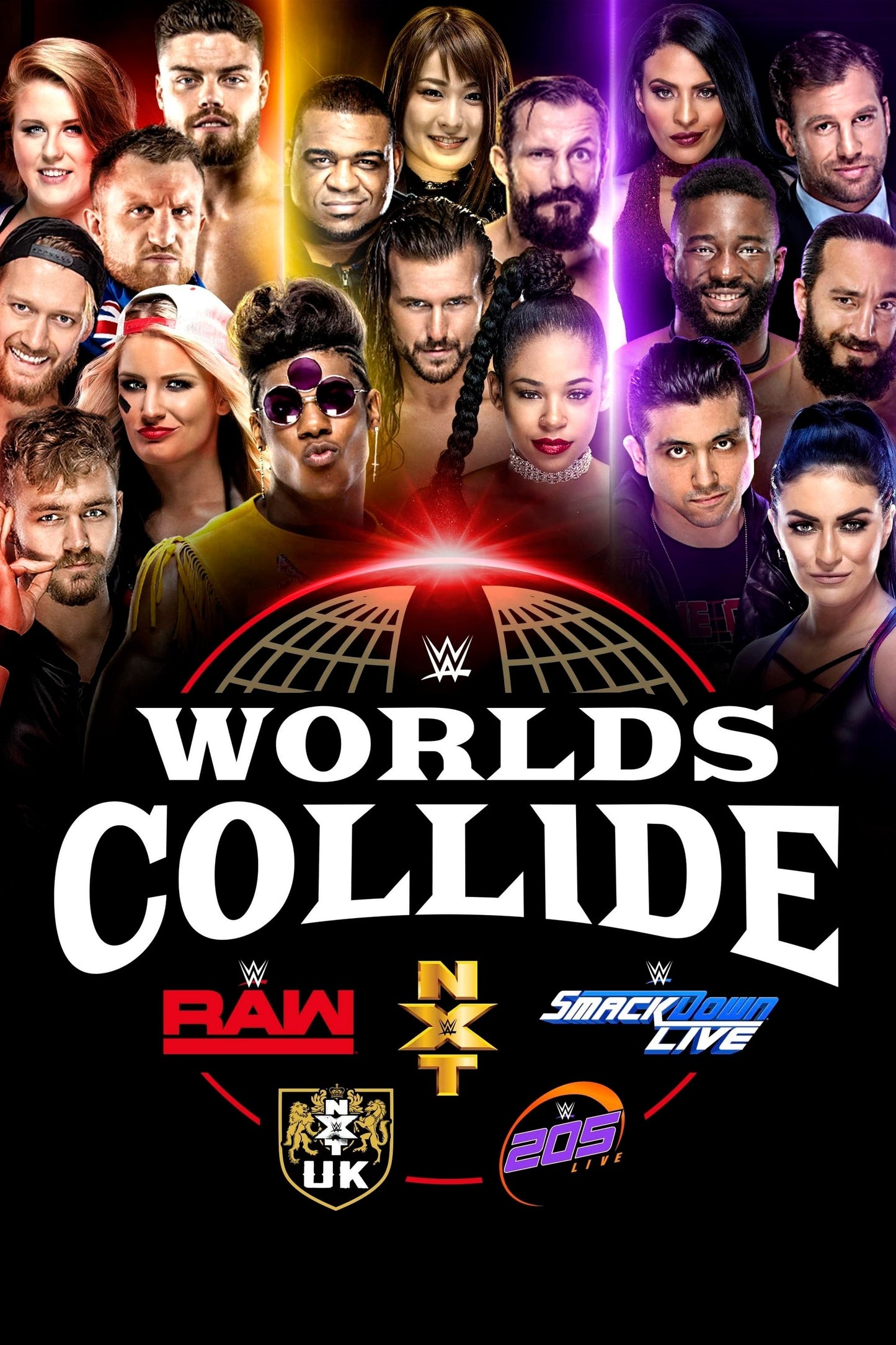 WWE Worlds Collide Poster Print