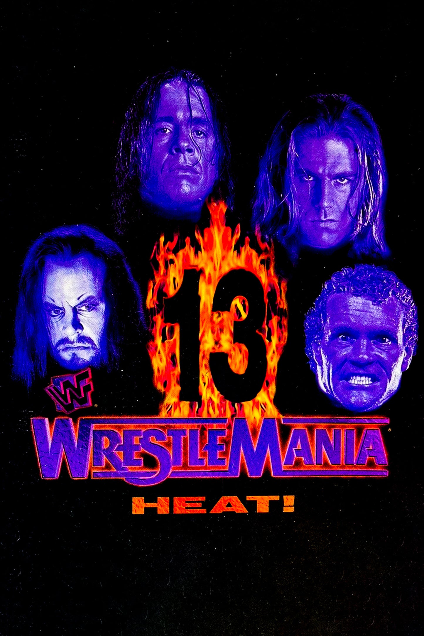 WWE Wrestlemania 13 Poster Print