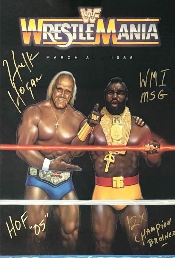 WWE Wrestlemania 1 Keychain