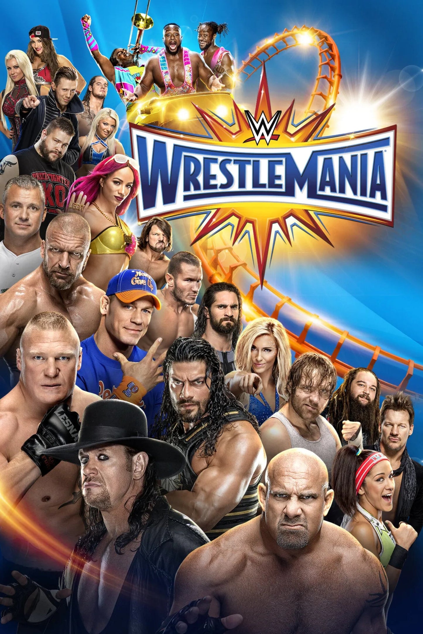 WWE Wrestlemania 33 Keychain