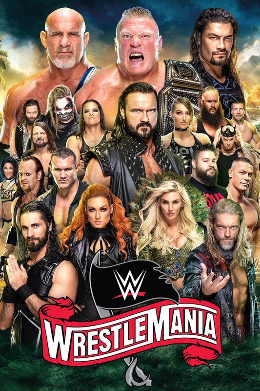 WWE Wrestlemania 36 Part 1 Jigsaw Puzzle