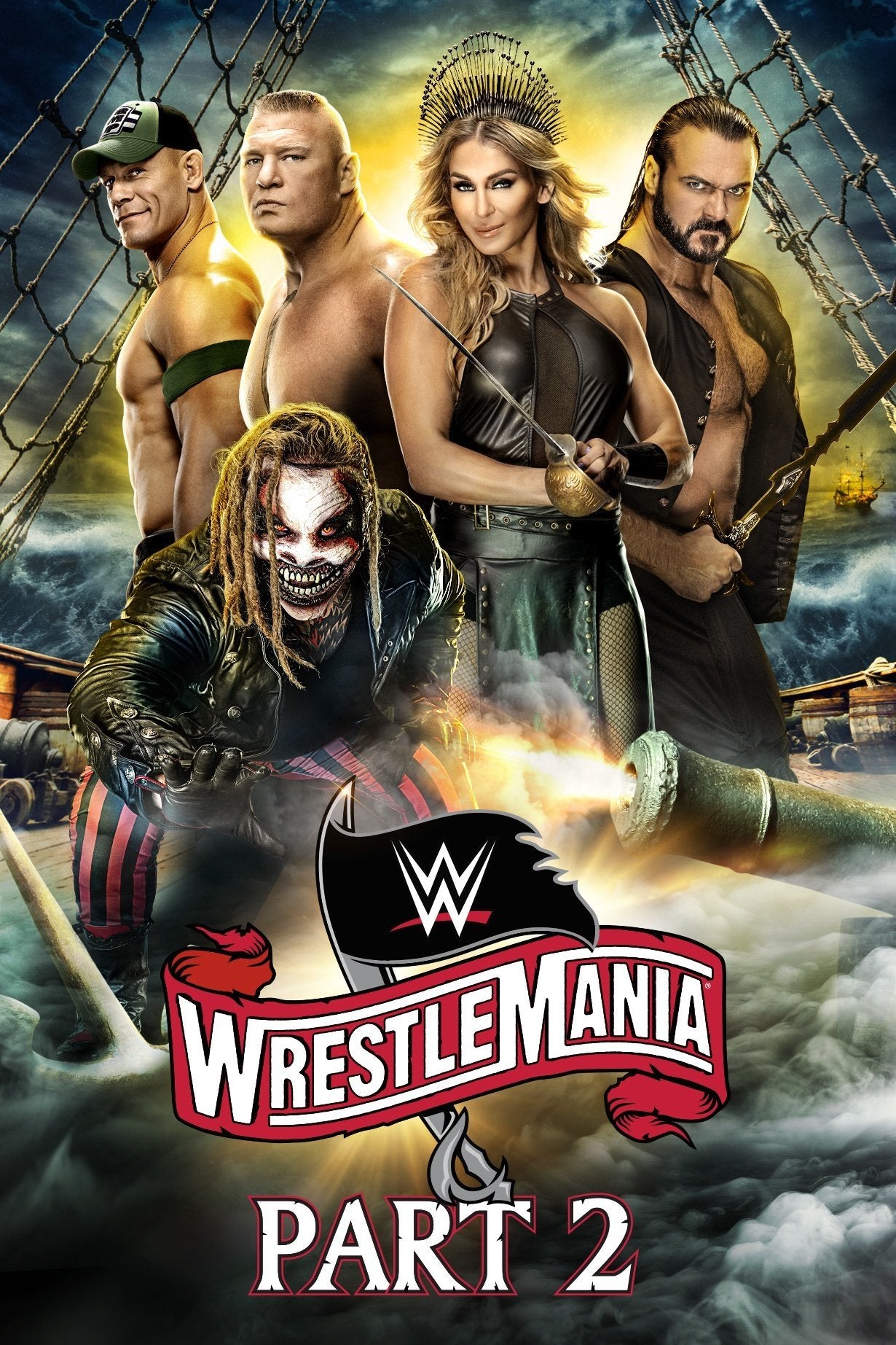 WWE Wrestlemania 36 Part 2 Poster Print