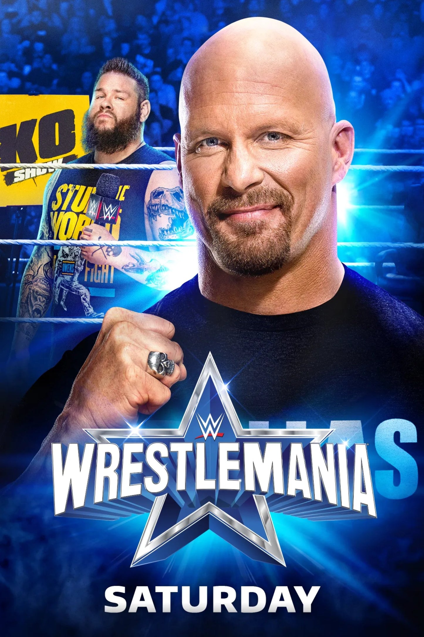 WWE Wrestlemania 38 Saturday Poster Print
