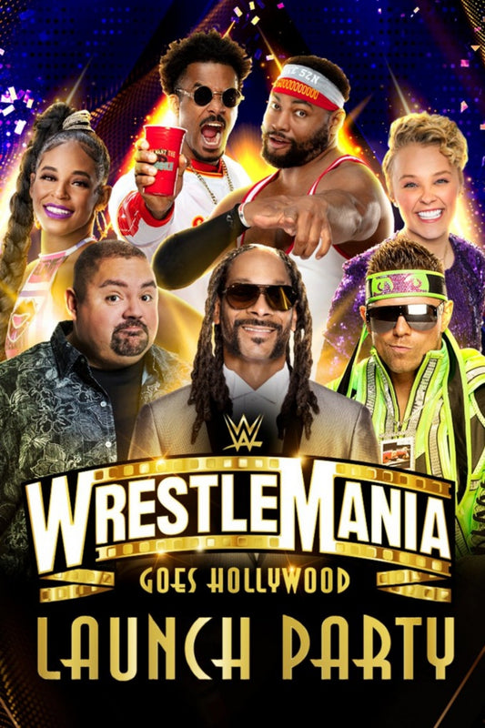 WWE Wrestlemania 39 Launch Party Poster Print