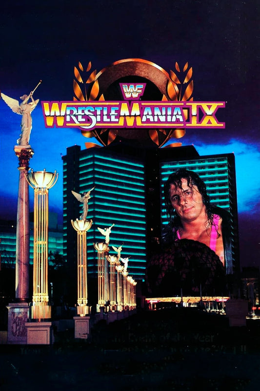 WWE Wrestlemania Ix Countdown Poster Print