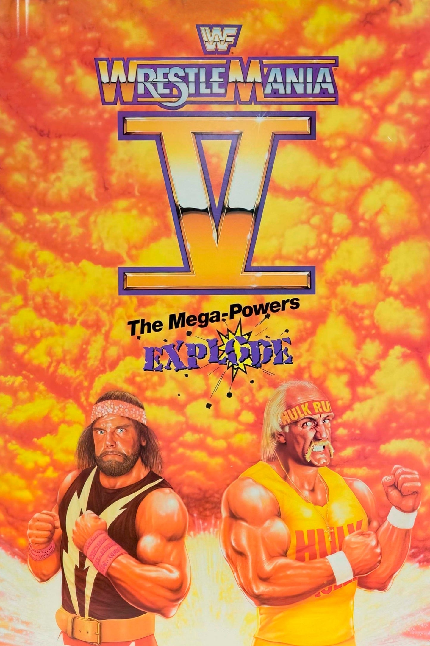 WWE Wrestlemania V Magnet