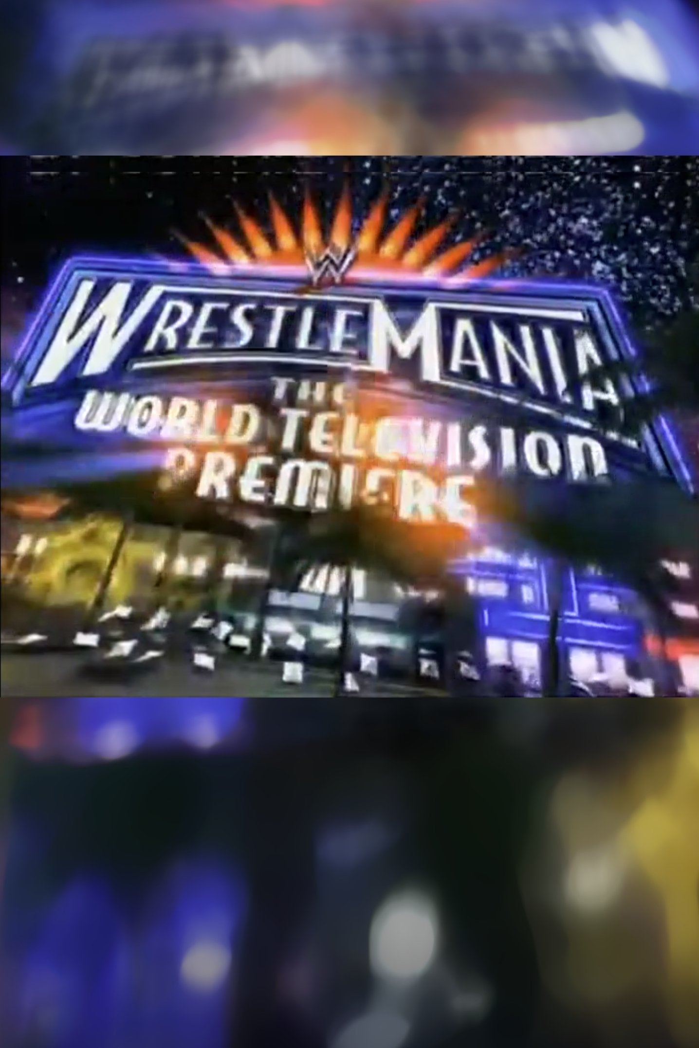 WWE Wrestlemania Xxiv The World Television Premiere Keychain