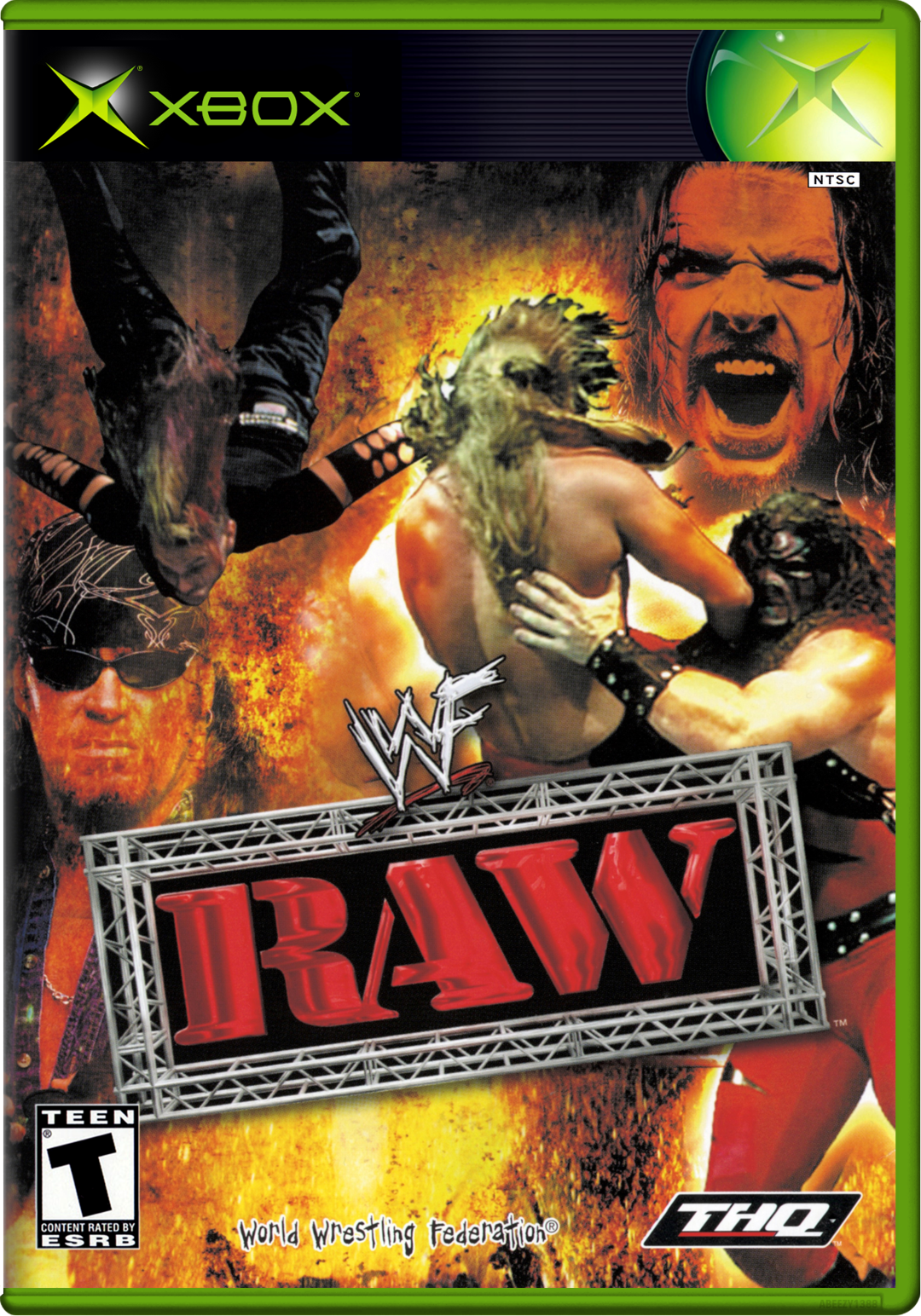 Wwf Raw Xbox Print Poster