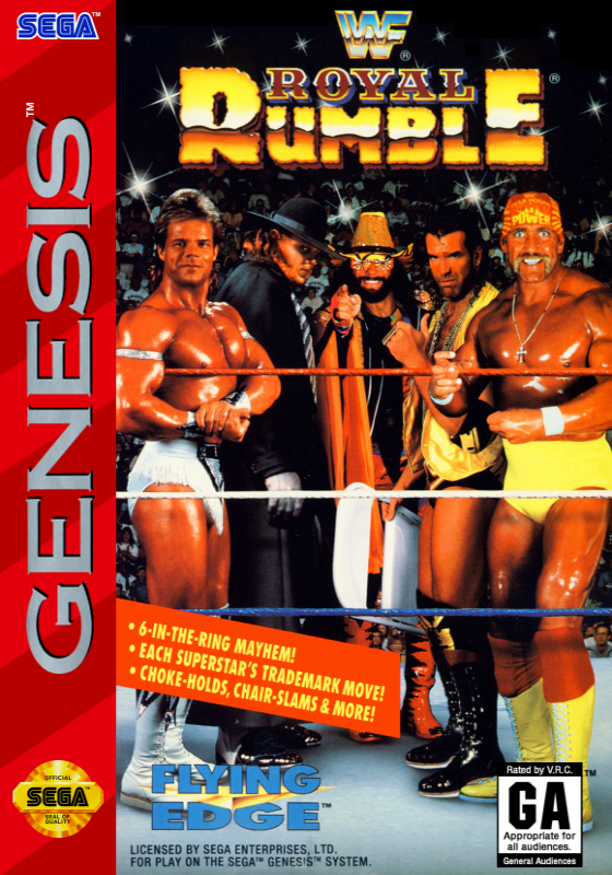 Wwf Royal Rumble (Usa) Genesis Print Poster
