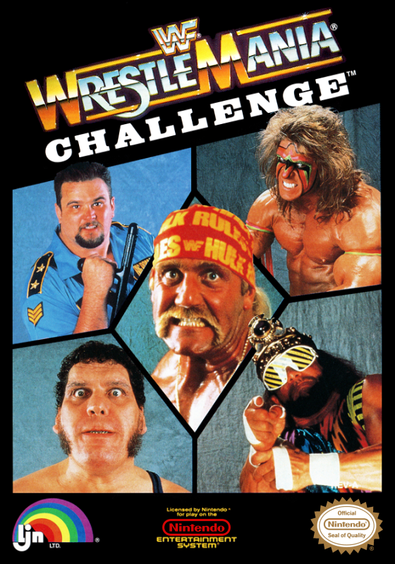 Wwf Wrestlemania Challenge (Usa) Nes Print Poster