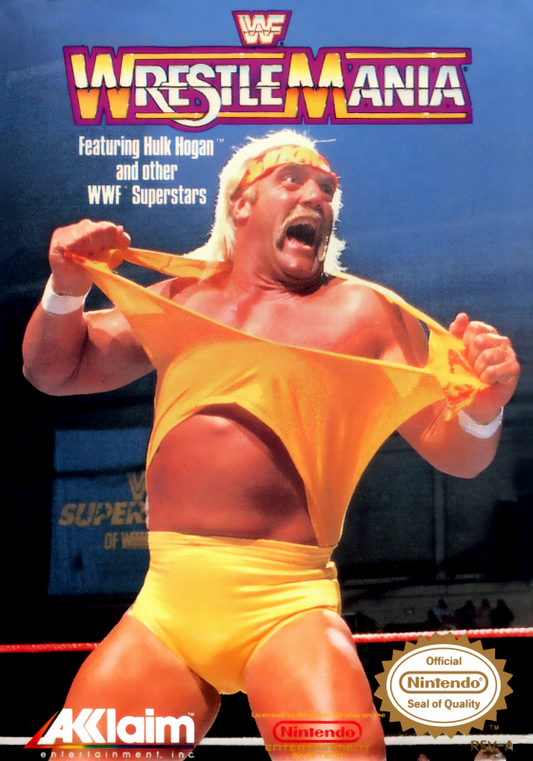 Wwf Wrestlemania (Usa) Nes Print Poster