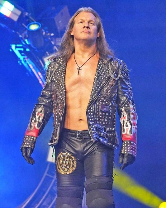 Wwf Wrestler Chris Jericho Glossy Keychain Pro Wrestling Keychain