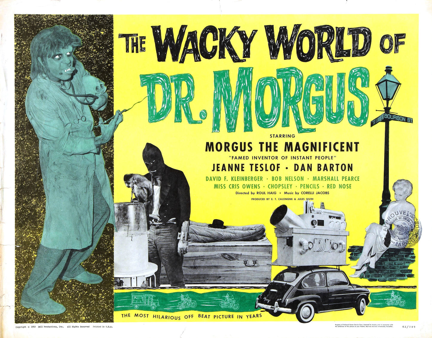 Wacky World Of Dr Morgus 02 Movie Magnet