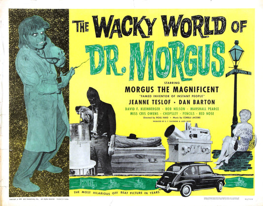 Wacky World Of Dr Morgus 02 Movie Magnet