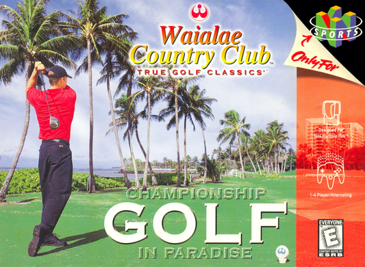 Waialae Country Club True Golf Classics N64 Print Poster