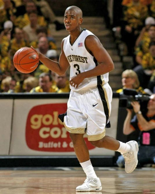 Wake Forest Chris Paul Glossy Keychain College Basketball Keychain