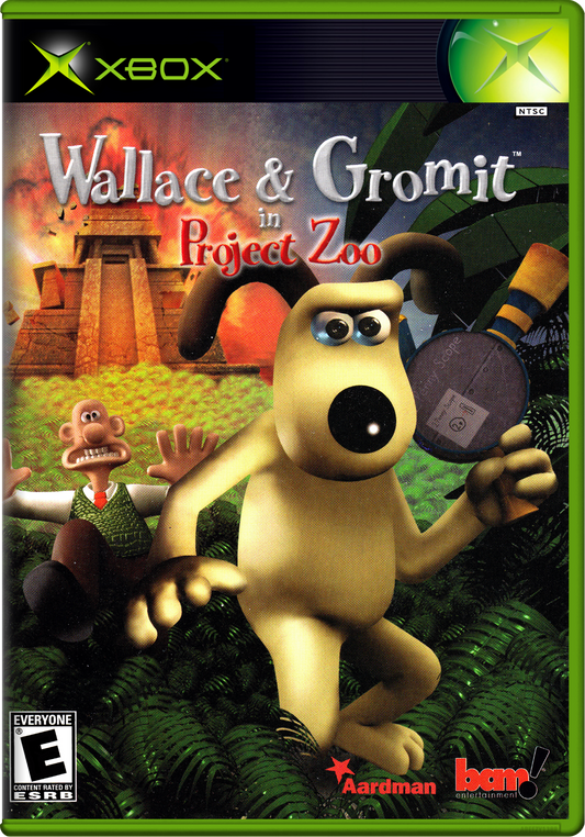 Wallace & Gromit In Project Zoo Xbox Print Poster